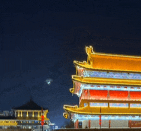 10月5日晚间西安夜空现巨大火流星 专家:对地面基本没有实质影响