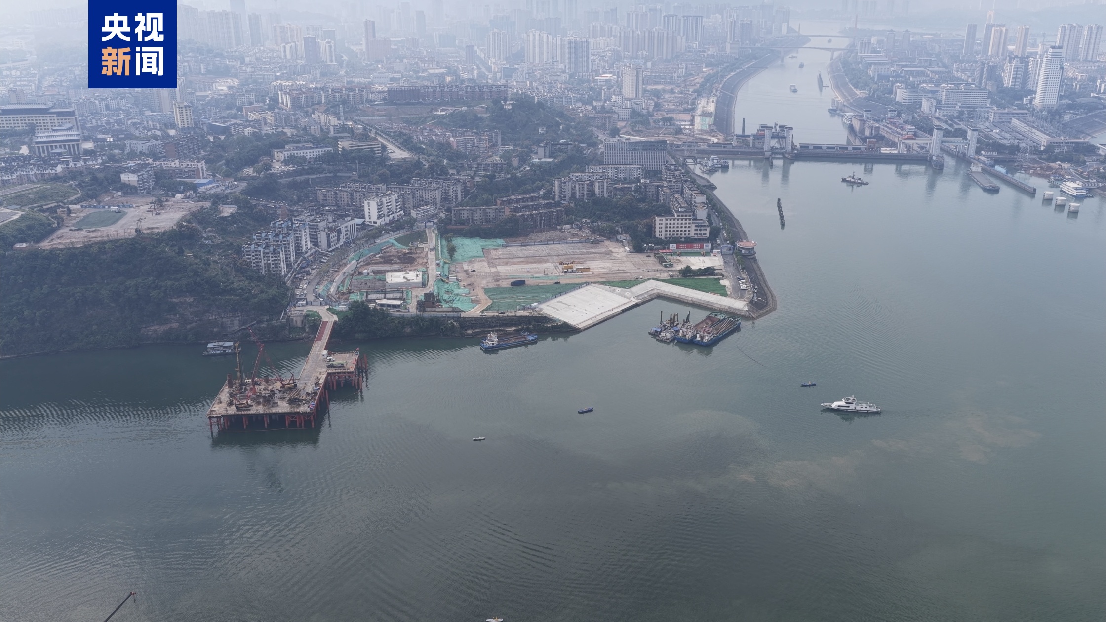三峡水运新通道葛洲坝航运扩能主体工程开工