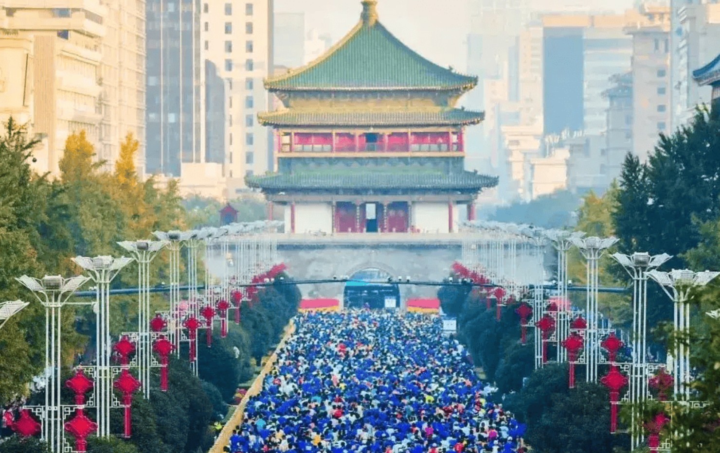2026西安马拉松赛10月18日开跑 部分道路交通管制
