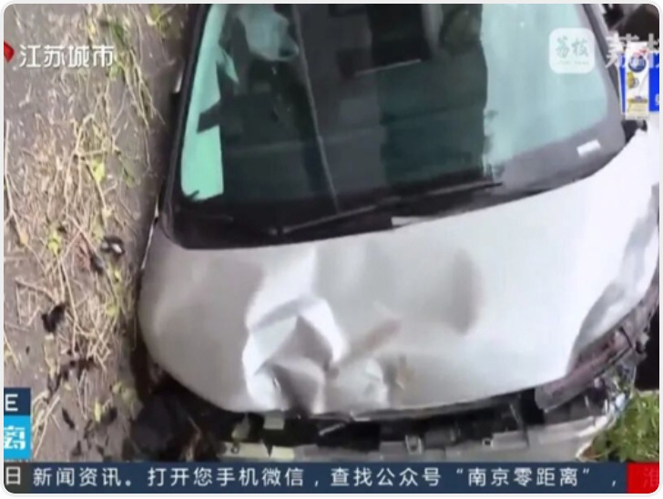 40多万元小鹏X9事故中几乎报废气囊却一个都没弹出 售后：撞击力度不够