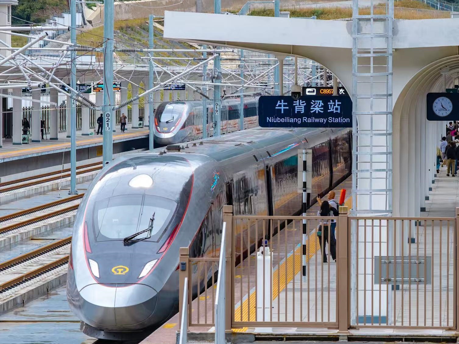 组图 | 西康高铁开通“满月”了